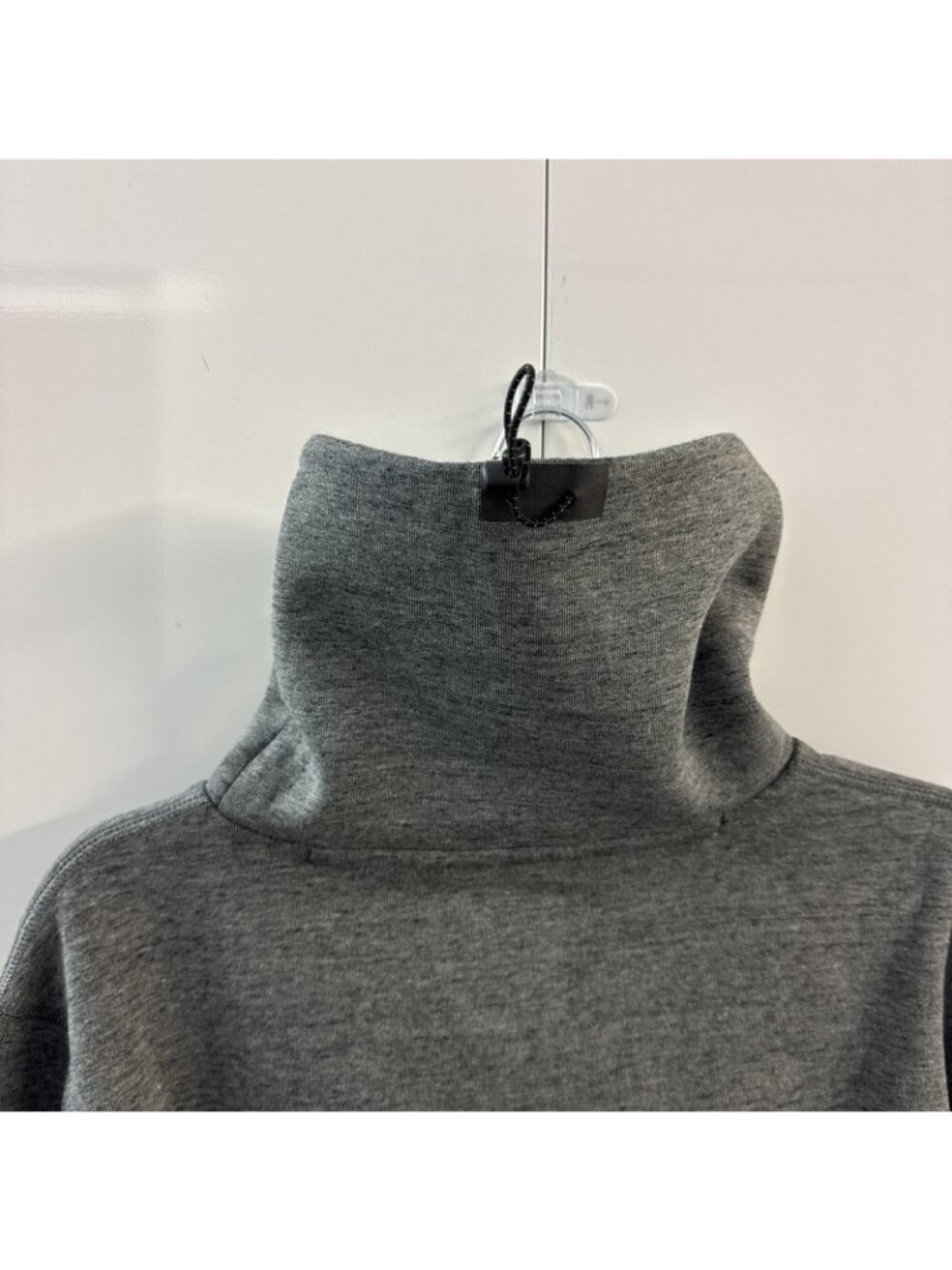 Nike Men’s Tech Fleece Pullover Sweatshirt Turtleneck - Size L Gray - Picture 8 of 13
